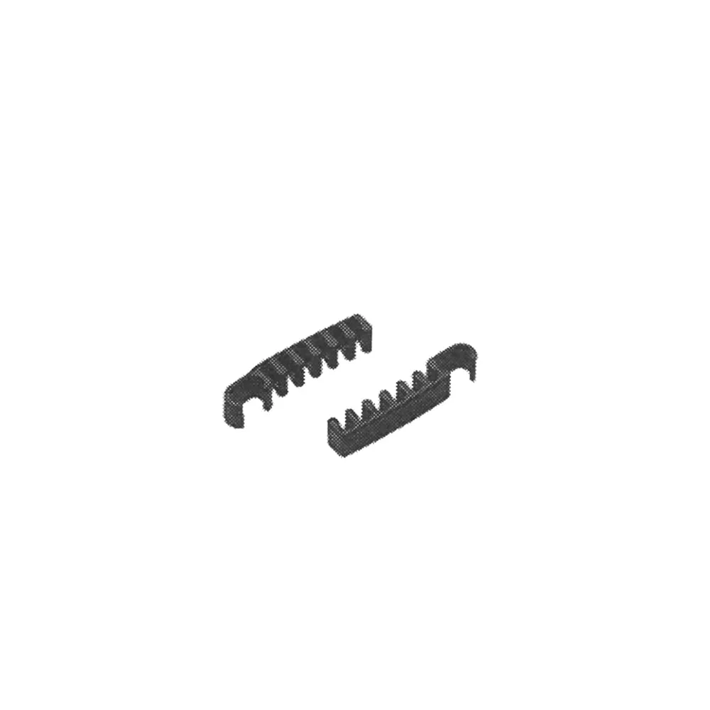 Coppia ganci di unione per sedute serie Dado - regolabile - nero - Unisit