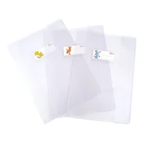 Copriquaderno Superseta - A5 - PVC  - c/alette - A5 - neutro trasparente - Colorosa