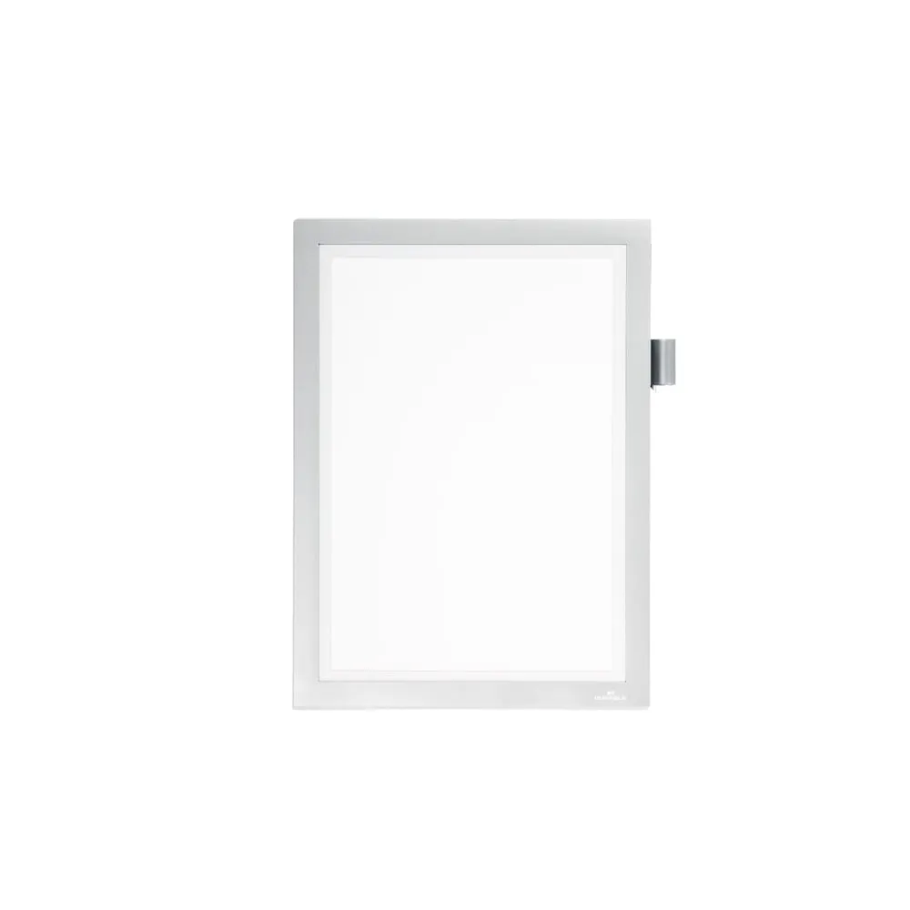 Cornice Duraframe - magnetica - A4 - 21 x 29,7 cm - argento - Durable