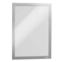 Cornice espositiva Duraframe - A4 - 21 x 29,7 cm - silver - Durable - conf. 10 pezzi