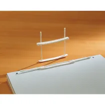Cornice in PVC e crilex - A4 - argento - Methodo