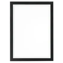 Cornice magnetica retroadesiva Starwall - A4 - nero - Starline