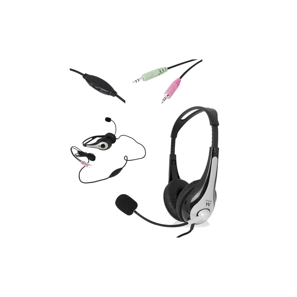 Cuffie con microfono EW3562 - Eminent Ewent