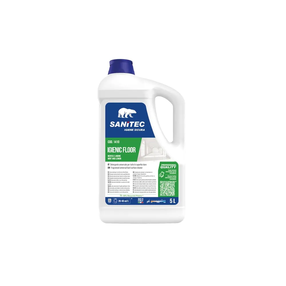 Detergente igienic floor - 5 L - menta e limone - Sanitec