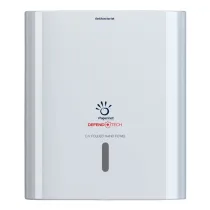 Dispenser antibatterico Defend Tech - per asciugamani piegati a C/V - Papernet