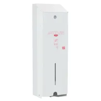 Dispenser assorbenti Artemis - 1 colonna - metallo verniciato - bianco - Mar Plast