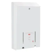 Dispenser assorbenti Artemis - 2 colonne - metallo verniciato - bianco - Mar Plast