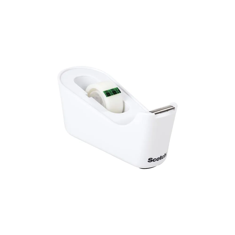 Dispenser da tavolo Magic C 18 - per nastri 33 m - 1 rotolo magic incuso - bianco - Scotch