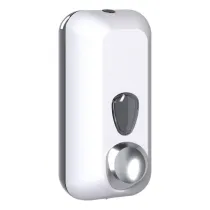Dispenser sapone liquido EColored - 10,2 x 9 x 22,8 cm - capacitÃ  0,55 L - adamello white - Mar Plast