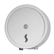 Distributore carta igienica Brinox per rotoli Maxi Jumbo da 400 mt - 31x13x32 cm - acciaio inox - Medial