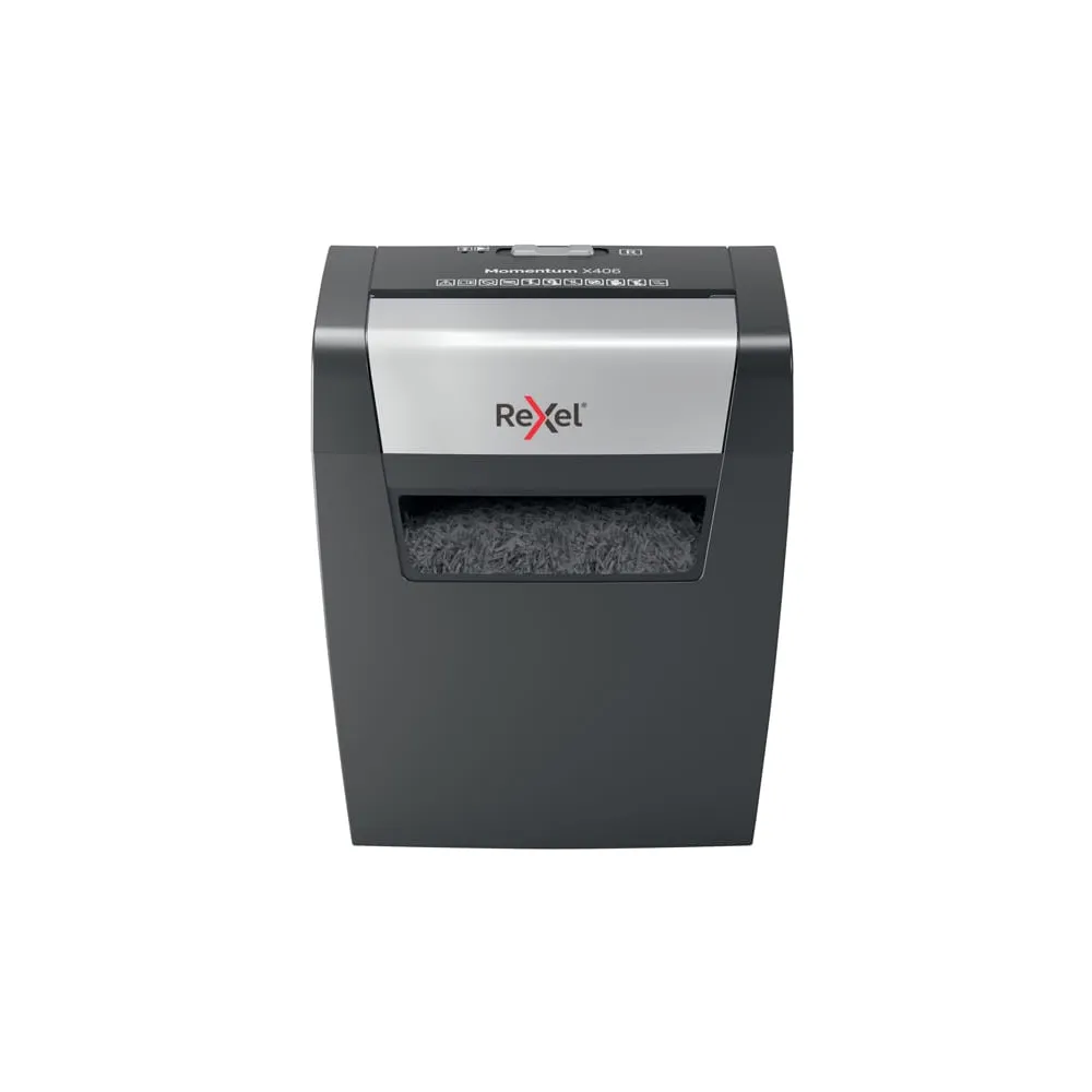 Distruggidocumenti Momentum X406 - a frammenti - Rexel