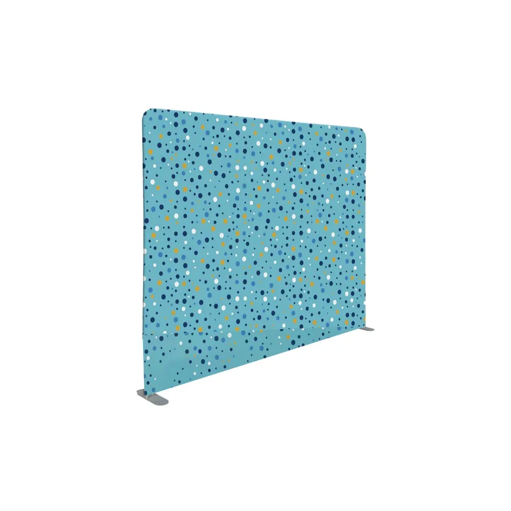Divisorio in tessuto Wall Decor - 200 x H 150 cm - azzurro/bolle - Studio T