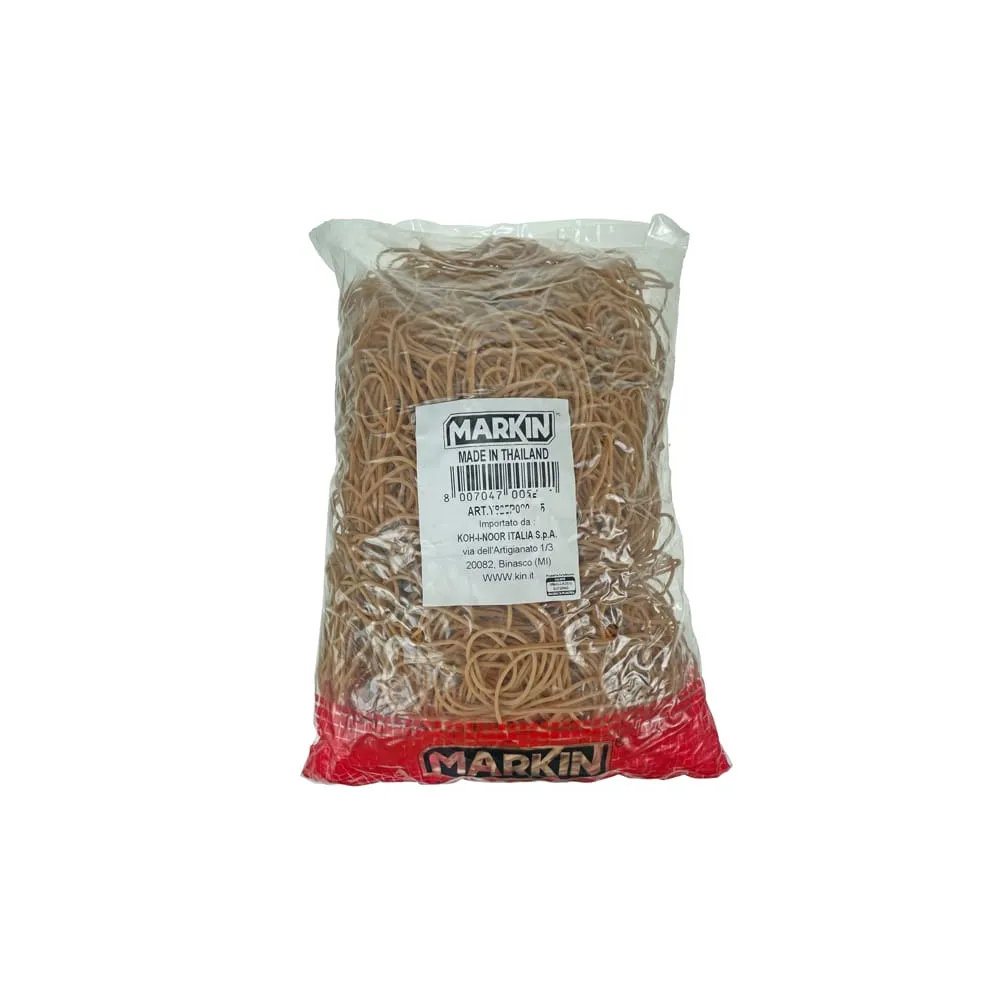 Elastici - diametro 2 cm - 1 kg - caucciÃ¹ - avana - Markin