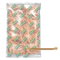 Elastico fettuccia - diametro 15 x 0,8 cm - 1 kg - caucciÃ¹ - colore naturale - Lebez