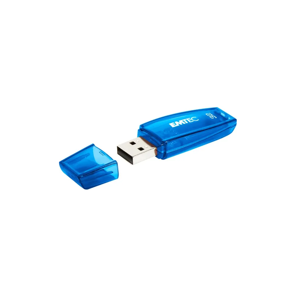 Emtec - Memoria Usb 2.0 - Blu - ECMMD32GC410 - 32GB