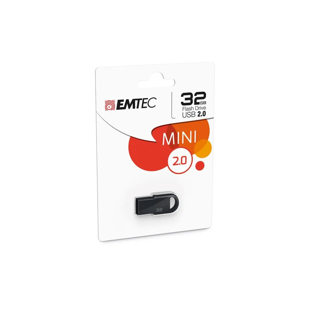 Emtec - Memoria Usb 2.0 - Nero - ECMMD32GD252 - 32GB