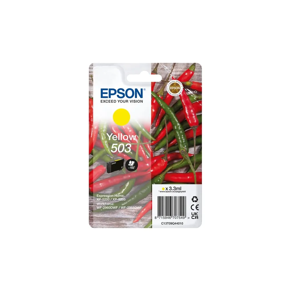 Epson - Cartuccia - Giallo - 503 - C13T09Q44010 - 3,3 ml