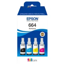 Epson - Ecotank Multipack 664 - BK/C/M/Y - C13T664640