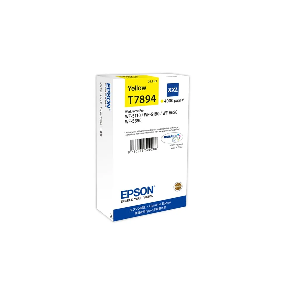 Epson - Tanica - Giallo - T7894 -  C13T789440 - 34,2ml