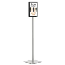 Espositore Info Stand Basic - da pavimento - A4 - Durable
