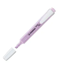 Evidenziatore Swing Cool pastel - punta a scalpello - tratto 1 - 4 mm - glicine 155 - Stabilo