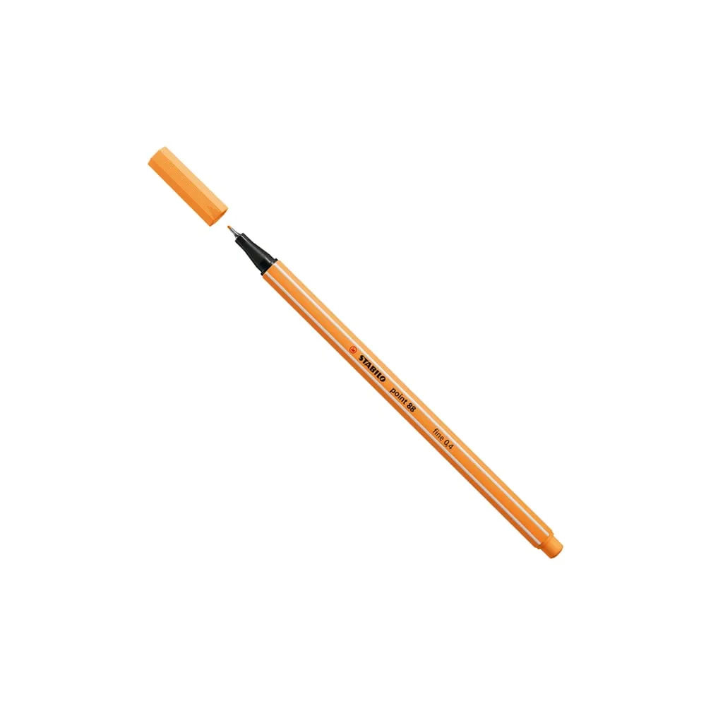 Fineliner Point 88 - tratto 0,4 mm - papaya 85 - Stabilo