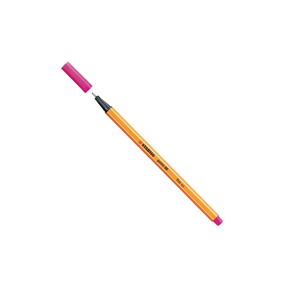 Fineliner Point 88 - tratto 0,4 mm - rosa 56 - Stabilo