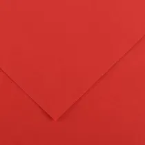 Foglio Colorline - 70x100 cm - 220 gr - rosso - Canson