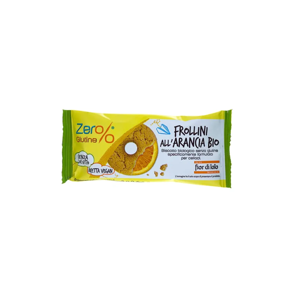 Frollini - arancia - monoporzione da 30 gr - Zer%glutine