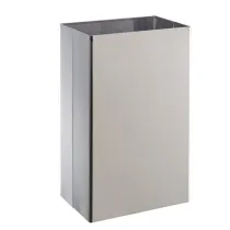 Gettacarte Bob Basic - 30x20x50 cm - 25 L - acciaio inox - Medial