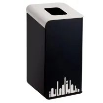 Gettacarte Rubik Evo - per raccolta differenziata - 80 L - bianco - Medial