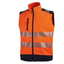 Gilet alta visibiltÃ  Softshell Dany - arancio fluo - taglia XL - U-Power