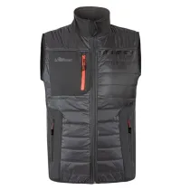 Gilet Wall - taglia XL - PL - grigio/arancio - U-Power