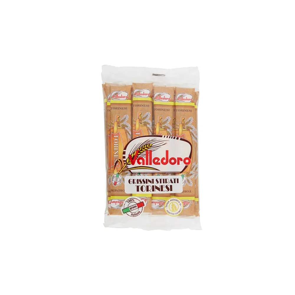Grissini Torinesi - 240gr - multipack 17  monoporzioni - Valledoro