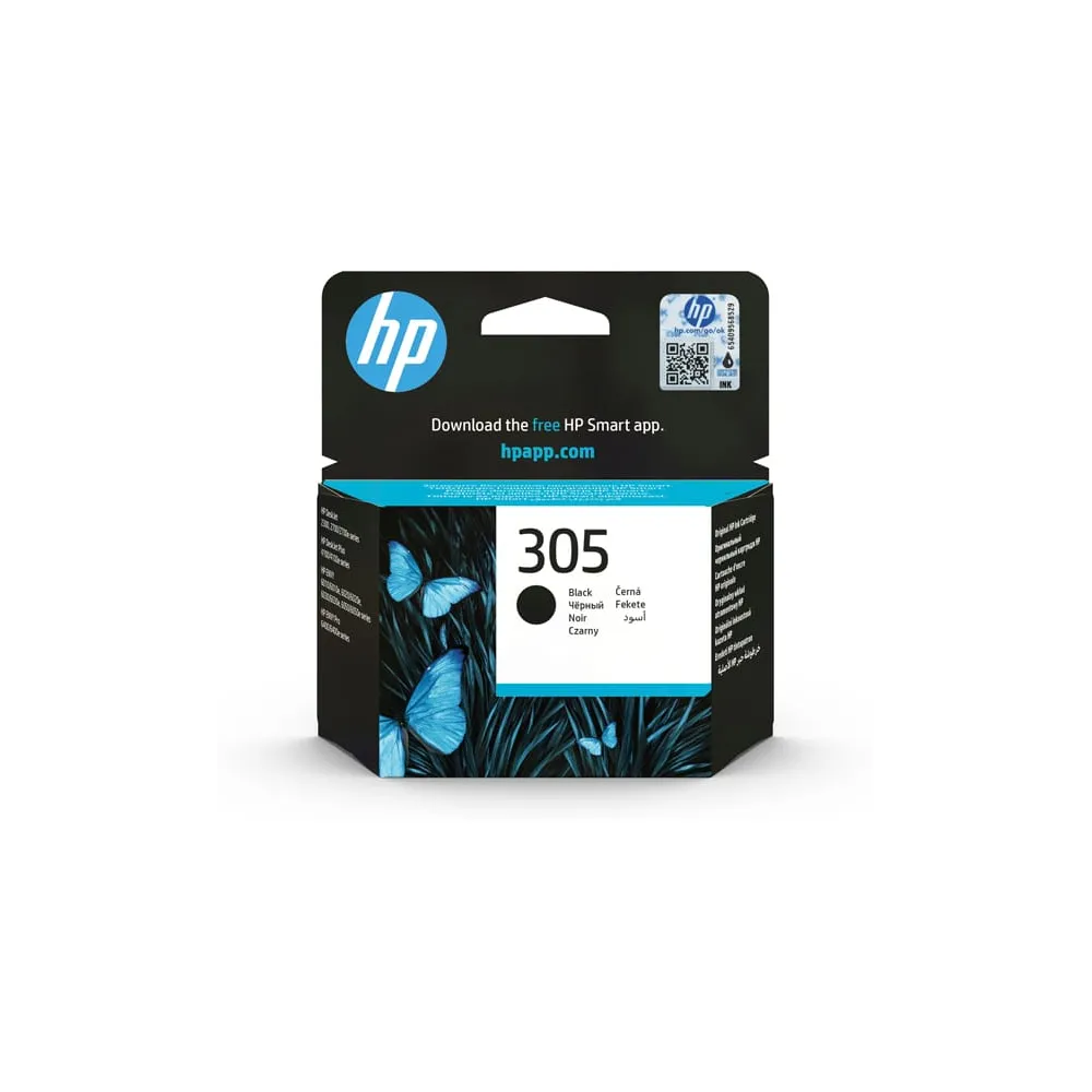 Hp - Cartuccia Ink originale - 305 - Nero - 3YM61AE - 120 pag