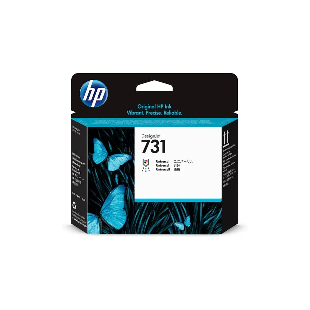 Hp - Testina originale - 731 - C/M/Y/GR/K PH/K OP - P2V27A