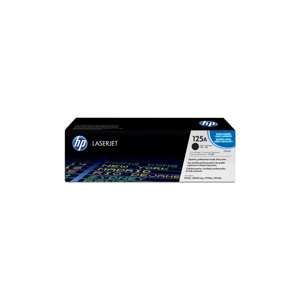 Hp - Toner originale - 125A - Nero - CB540A - 2.200 pag