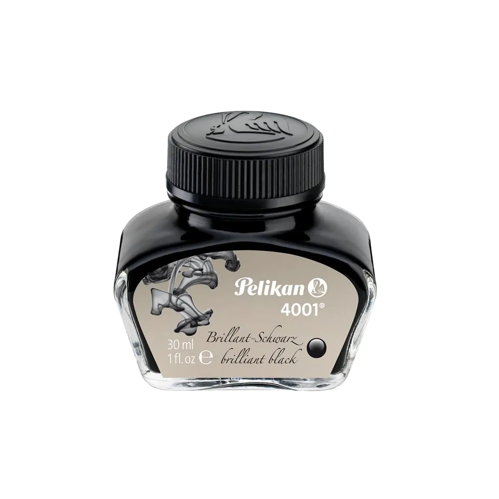 Inchiostro stilografico 4001 - 30 ml - nero - Pelikan