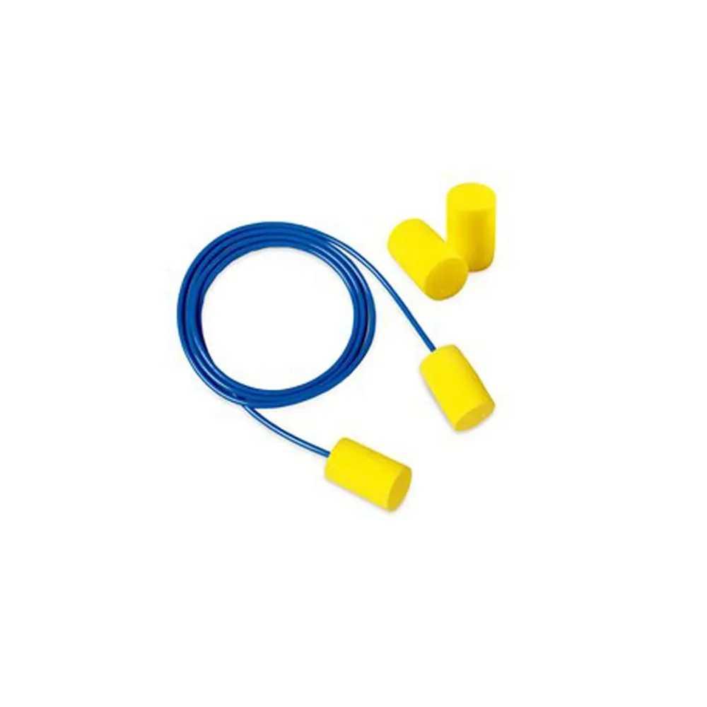 Inserti auricolari E.A.R. Classic con cordicella - SNR 28 dB - giallo - 3M - conf. 200 pezzi