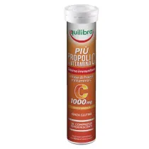Integratore PiÃ¹ Propoli con vitamina C - gusto arancia - 20 compresse (88 gr cad.) - Equilibra
