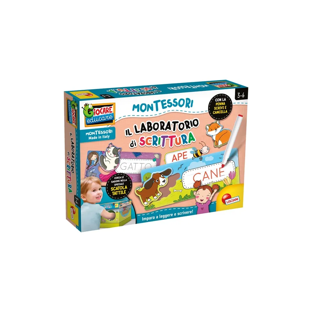 Laboratorio di scrittura Montessori Maxi - Lisciani