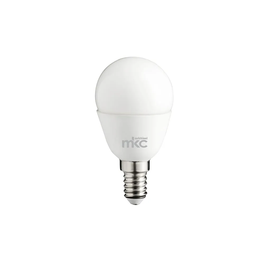 Lampada - Led - minisfera - 5,5W - E14 - 4000K - luce bianca naturale - MKC