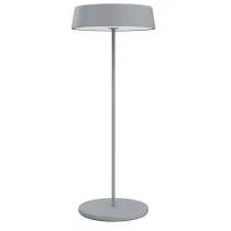 Lampada da tavolo 901 - c/aggancio magnetico - 10 x 30 cm - alluminio - grigio - Palmina