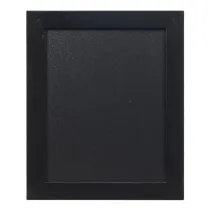 Lavagna Woody - cornice nera - 20 x 24 cm - Securit