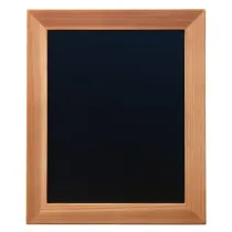Lavagna Woody - teak - 20 x 24 cm - Securit