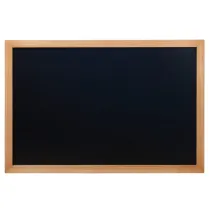 Lavagna Woody - teak - 40 x 60 cm - Securit