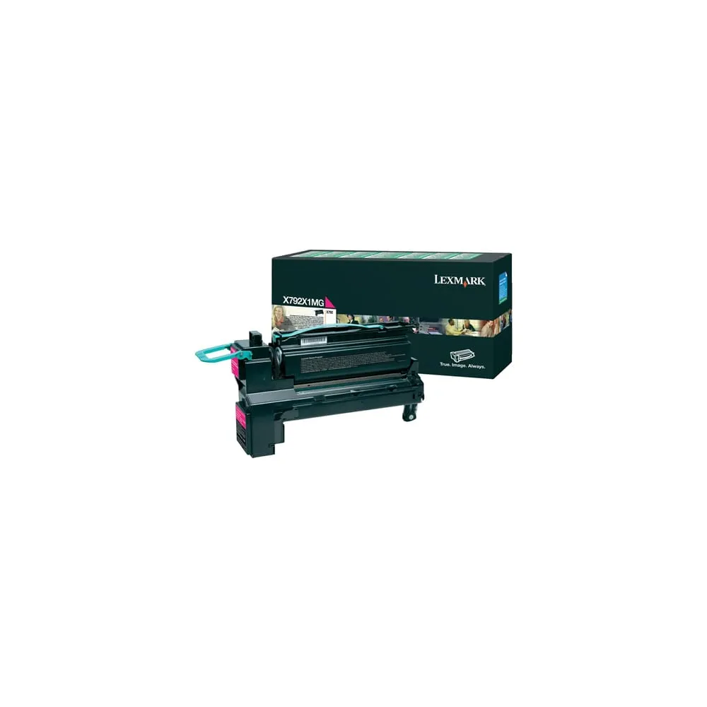 Lexmark - Toner - Magenta - X792X1MG - return program - 20.000 pag