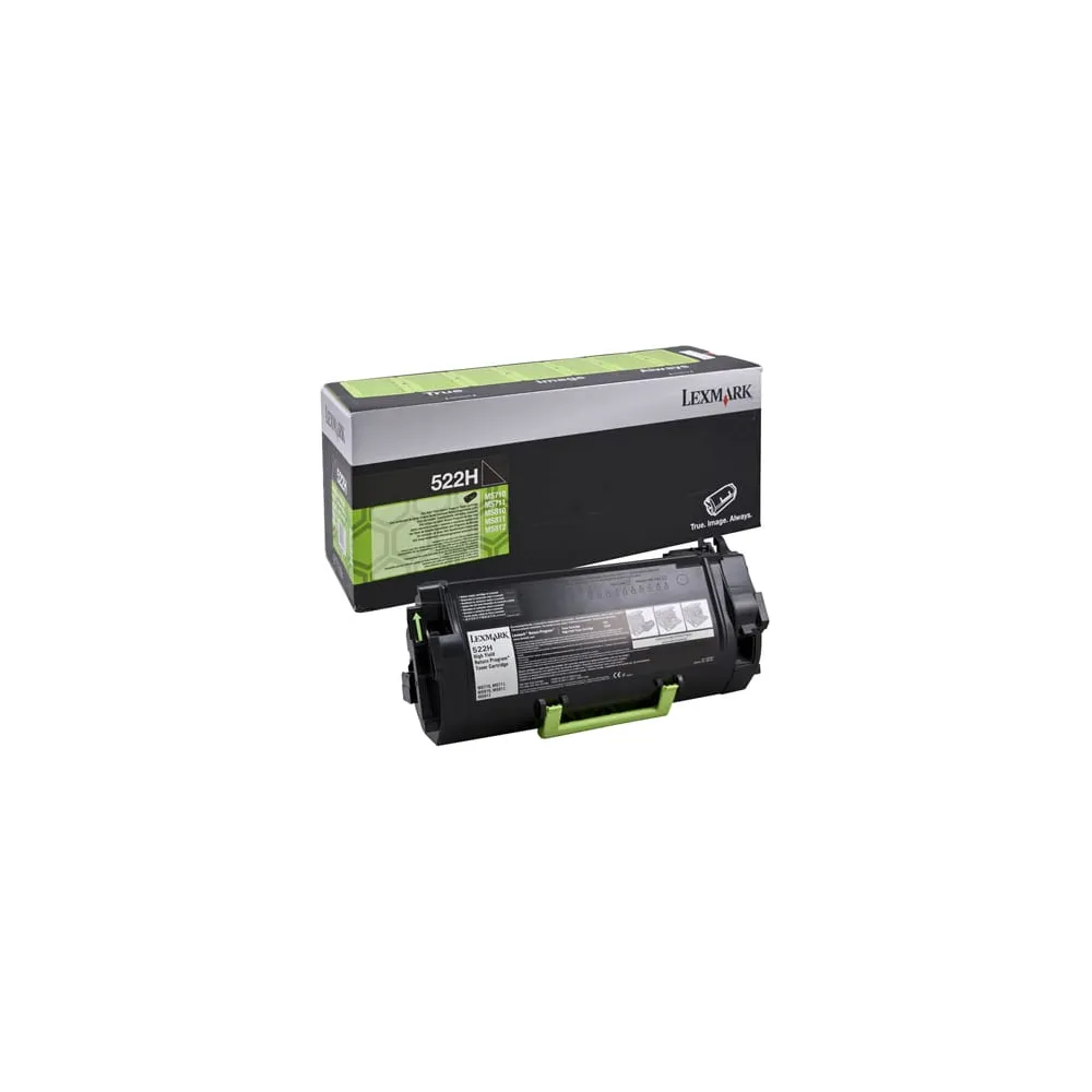 Lexmark - Toner - Nero - 52D2H00 - return program - 25.000 pag