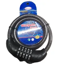 Lucchetto a spirale - a combinazione - Ã˜ 12 x 1000 mm - Metalplus