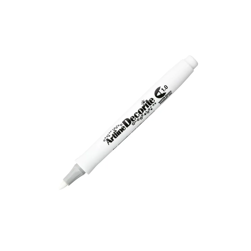 Marcatore Decorite - punta tonda - 1.0 mm - bianco - Artline